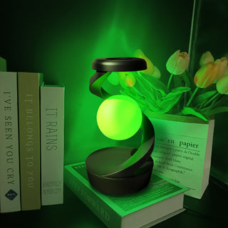 Moderne Spiralen Schreibtischlampe mit Bewegungssensor