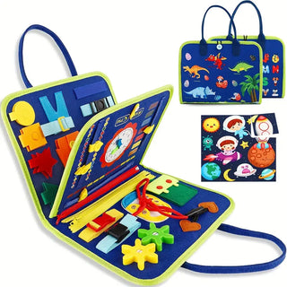 25-IN-1 Busy Board: Lernspielzeug für Kleinkinder