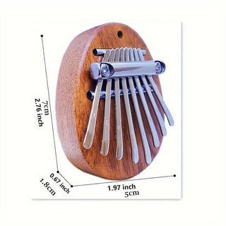 8-Ton Kalimba Finger  Klavier – Miniatur-Handklavier