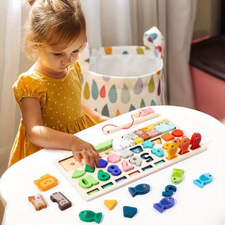 4-in-1 Lernspielset für Kinder