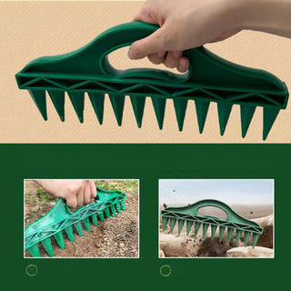Grünes Wasserdichtes Hand-Handsägerät aus Kunststoff – 12-Loch-Gestaltung