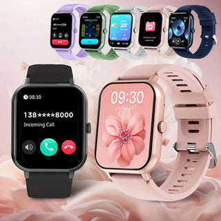 Wasserdichte Smartwatch mit vollständigem Berührungsbildschirm, Sportmodi
