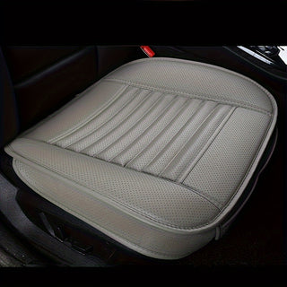 Atmungsaktives PU-Leder Autositzkissen – Rutschfest & Ergonomisch
