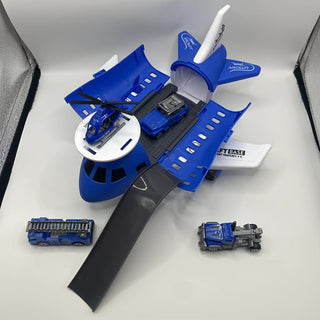 Schiebeflugzeug- & Auto-Spielset für Kinder ohne Batterien