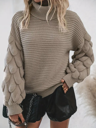 Damen Strickpullover – Schlichter Freizeitpulli