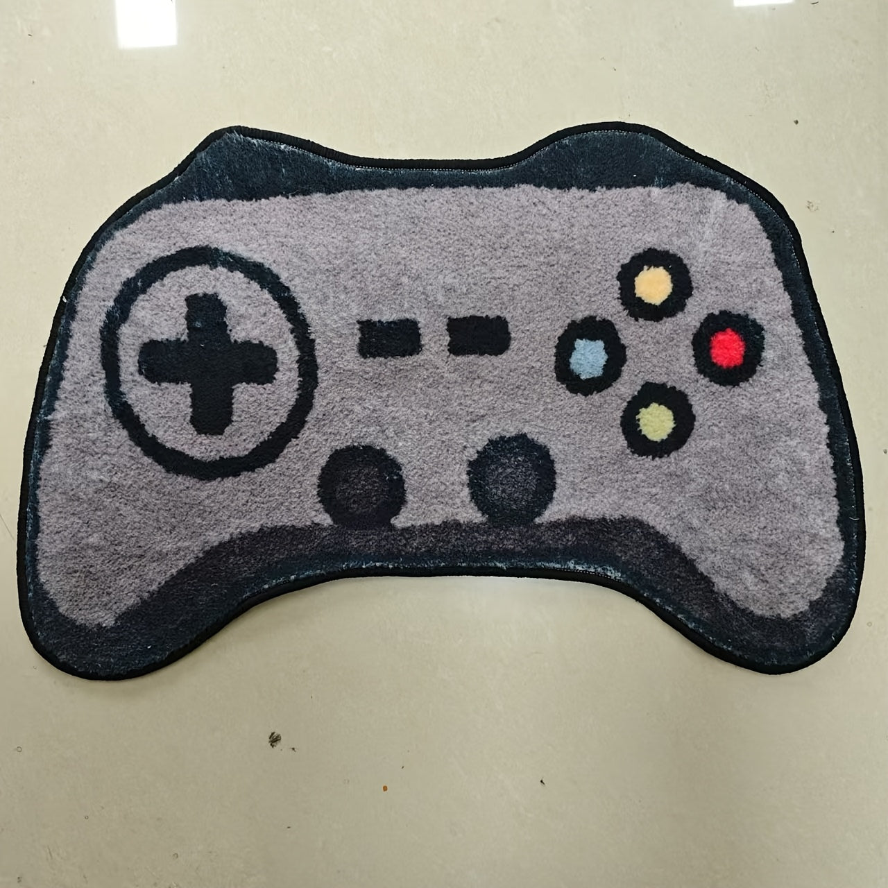 Gamepad-förmige Plüschmatte – Perfekt für dein Gaming-Zimmer!