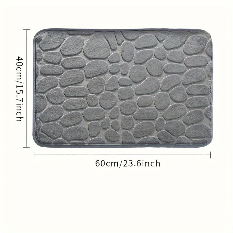 Ultra-Weiche Coral Fleece Badematte – Rutschfest & Schnell Trocknend