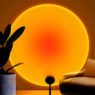 Rotierende Sonnenuntergangs-Projektionslampe