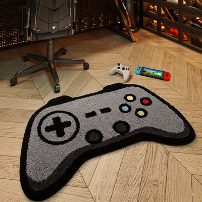 Gamepad-förmige Plüschmatte – Perfekt für dein Gaming-Zimmer!