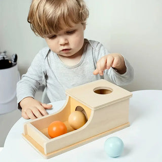 Holz-Ball-Zielbox Bildungs-Spielzeug für Kinder