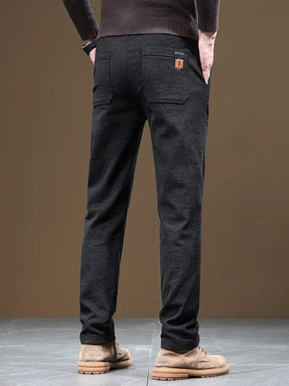 Herren Winterhose – Warm, Slim Fit, Bequem, Stretch, Casual