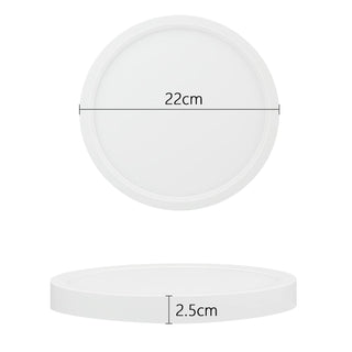 Deckenleuchte – Led, Flaches Design Ø22 cm