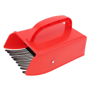 Ergonomischer Roter Beerenpflücker aus Kunststoff mit Metallkamm
