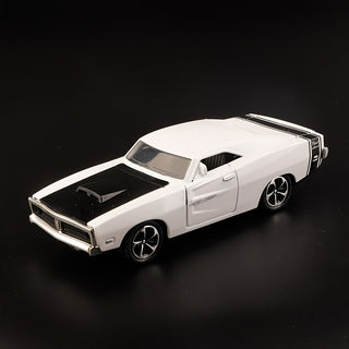 Rückziehbares Legierungs-Muscle-Car – Realistisches Design mit öffnenden Türen