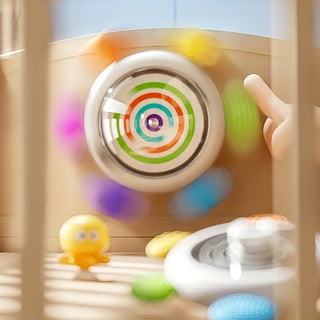 2-in-1 Kreisel & Sensorik-Spielzeug