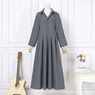 Maxi-Faltenkleid - Gloria
