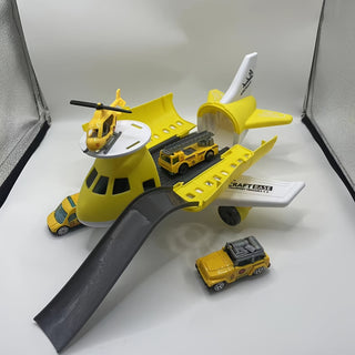 Schiebeflugzeug- & Auto-Spielset für Kinder ohne Batterien