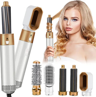 5-in-1 Profi-Haarstyler für Volumen, Locken & Glätten