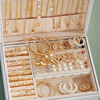 Elegantes Vintage-Schmuckset – 4-in-1 Combo für Frauen