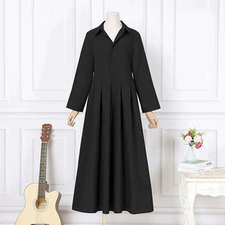 Maxi-Faltenkleid - Gloria