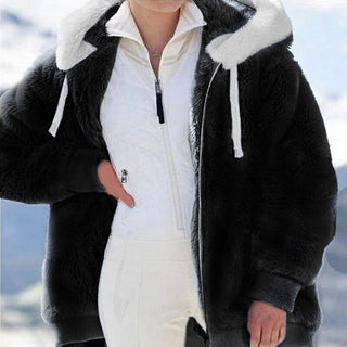 Celeste - Die bequemste Winter-Plüsch-Kapuzenjacke
